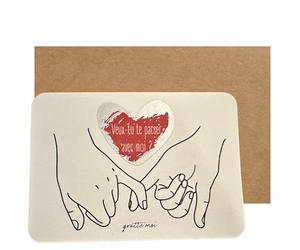 Demande Pacs ( Veux Tu Te Pacser Avec Moi ? ) Carte à Gratter Demande de Pacs Originale ✯Fabriqué en France✯ Cadeau Original Couple Annonce Pacse pour Papa Maman Projet Pacte Civil de Solidarité