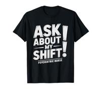 Demande sur Mon Service Psychiatrique Humour Infirmière PSY T-Shirt