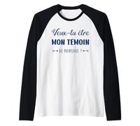 Demande temoin Mariage Veux tu être Mon témoin Manche Raglan