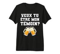 Demande témoin Mariage Veux tu être Mon témoin? T-Shirt Haut de Gamme