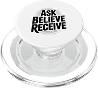 Demandez à Croire recevoir Une Citation d'inspiration chrétienne PopSockets PopGrip pour MagSafe