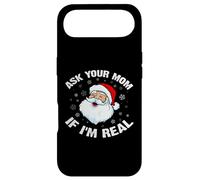 Demandez à Votre Maman si Je suis Vrai Père Noël drôle Père Noël Coque pour iPhone Air