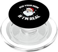 Demandez à Votre Maman si Je suis Vrai Père Noël drôle Père Noël PopSockets PopGrip pour MagSafe