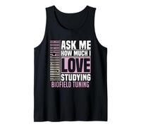 Demandez-Moi à Propos de l'étude de la guérison énergétique Biofield Tuning Débardeur