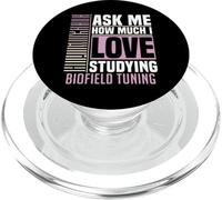 Demandez-Moi à Propos de l'étude de la guérison énergétique Biofield Tuning PopSockets PopGrip pour MagSafe