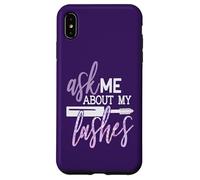 Demandez-Moi à Propos de ma Citation de Maquillage de beauté Coque pour iPhone XS Max