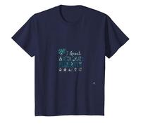 Demandez-Moi à Propos de Medicare : I Speak Medicare Fluently T-Shirt, Enfant, Bleu Marine, 2 Ans