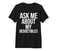 Demandez-Moi à Propos de Mes franchises Ressources humaines drôles de paie T-Shirt Haut de Gamme
