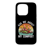 Demandez-Moi à Propos de Mes vers Drôle de ver de Compost Coque pour iPhone 15 Pro