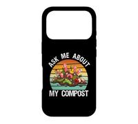 Demandez-Moi à Propos de Mes vers Drôle de ver de Compost Coque pour iPhone 17 Pro
