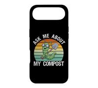 Demandez-Moi à Propos de Mes vers Drôle de ver de Compost Coque pour iPhone Air