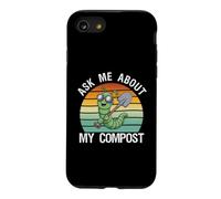 Demandez-Moi à Propos de Mes vers Drôle de ver de Compost Coque pour iPhone SE (2020) / 7/8