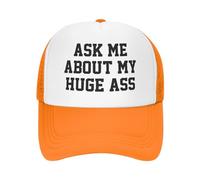 Demandez-moi à propos de mon énorme chapeau en , casquette de baseball uni