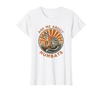 Demandez-Moi à Propos de Numbats Mignon Fourmilier Australien T-Shirt Graphique avec Valeur