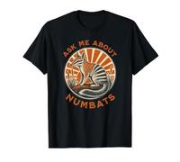 Demandez-Moi à Propos de Numbats Mignon Fourmilier Australien T-Shirt Graphique avec Valeur