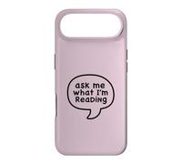 Demandez-Moi ce Que Je lis Funny Book Lover Coque pour iPhone Air