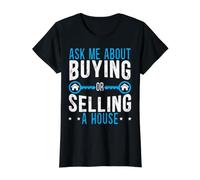 Demandez-Moi d'acheter ou de Vendre Un Immobilier Immobilier T-Shirt Graphique avec Valeur