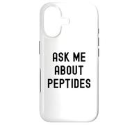 Demandez-Moi des peptides Fitness Biohacker Gym Humour Lifting Coque pour iPhone 17