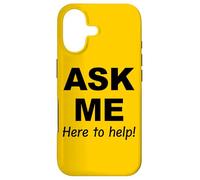 Demandez-Moi Ici pour Vous Aider Coque pour iPhone 17