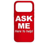 Demandez-Moi Ici pour Vous Aider Coque pour iPhone 17 Pro Max