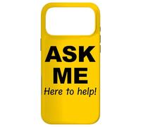Demandez-Moi Ici pour Vous Aider Coque pour iPhone 17 Pro Max