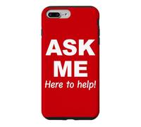 Demandez-Moi Ici pour Vous Aider Coque pour iPhone 7 Plus/8 Plus