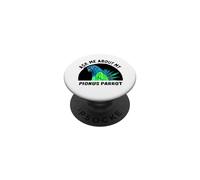 Demandez-Moi Mon Perroquet Pionus - Propriétaire d'oiseau PopSockets PopGrip Adhésif