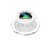 Demandez-Moi Mon Perroquet Pionus - Propriétaire d'oiseau PopSockets PopGrip pour MagSafe
