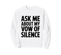 Demandez-Moi Mon vœu de Silence Sweatshirt