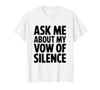 Demandez-Moi Mon vœu de Silence T-Shirt