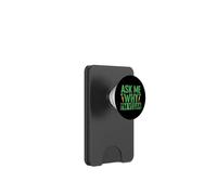 Demandez-Moi Pourquoi Je suis végétalien PopSockets PopWallet pour MagSafe
