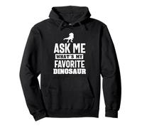 Demandez-Moi Quel Est Mon Dinosaure Préféré Mignon Dinosaure Sweat à Capuche