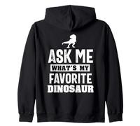 Demandez-Moi Quel Est Mon Dinosaure Préféré Mignon Dinosaure Sweat à Capuche