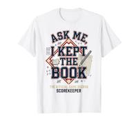 Demandez-Moi si J'Ai gardé Le Livre | Scorekeeper T-Shirt