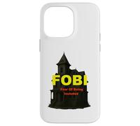 Demandez-Moi sur FOBI Peur d'être Inclus Introverti Coque pour iPhone 14 Pro Max