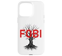 Demandez-Moi sur FOBI Peur d'être Inclus Introverti Coque pour iPhone 15 Pro Max