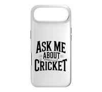 Demandez-Moi sur Les Amateurs de Sports Amusants de Cricket Coque pour iPhone Air