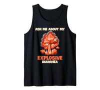 Demandez-Moi sur ma diarrhée Explosive Humour Adulte inapproprié Débardeur