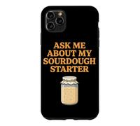 Demandez-Moi sur ma Fabrication de Pain au levain au levain Coque pour iPhone 11 Pro Max