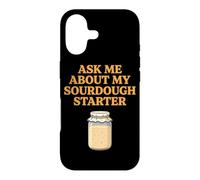 Demandez-Moi sur ma Fabrication de Pain au levain au levain Coque pour iPhone 17