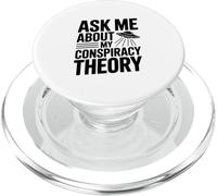 Demandez-Moi sur ma théorie du Complot Amant OVNI PopSockets PopGrip pour MagSafe