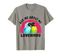 Demandez-Moi sur Mes inséparables Propriétaire de Perroquet T-Shirt