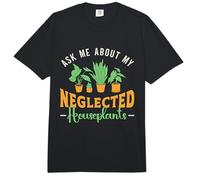 Demandez-Moi sur Mes Plantes d'intérieur de Jardinage botanique négligées Comfort Colors Adult Heavyweight T-Shirt