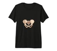 Demandez-Moi sur Mon Bassin - Sacrum pelvien T-Shirt Haut de Gamme