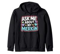 Demandez-Moi sur Mon démarreur de Conversation Amusant Merkin Sweat à Capuche