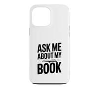 Demandez-Moi sur Mon Livre Coque pour iPhone 13 Pro Max