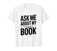 Demandez-Moi sur Mon Livre T-Shirt Graphique avec Valeur