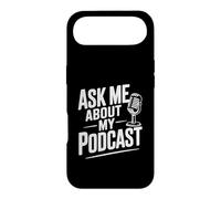 Demandez-Moi sur Mon Podcast pour Les Amateurs de Podcast Coque pour iPhone Air