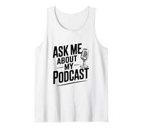 Demandez-Moi sur Mon Podcast pour Les Amateurs de Podcast Débardeur