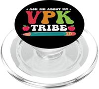Demandez-Moi sur Mon Professeur Fier de Tribu VPK PopSockets PopGrip pour MagSafe
